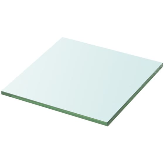 Ράφια Τοίχου VidaXL από Γυαλί 30x0.8x30 cm 2 Tμχ - Διάφανο image 1
