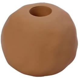 Κηροπήγιο Espiel Kla319k6 Κεραμικό Φ7.8x6.3cm - Πορτοκαλί