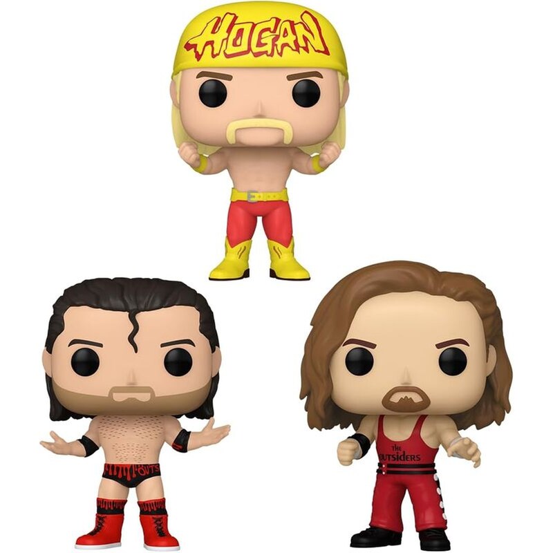 FUNKO Funko Pop! WWE - NWO Hogan and The Outsiders 3-Pack