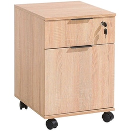 Συρταριέρα Γραφείου Spitishop A-d Rio Sonoma Rkm-311-ss-1 από MDF 41x45x61 cm - Μπεζ