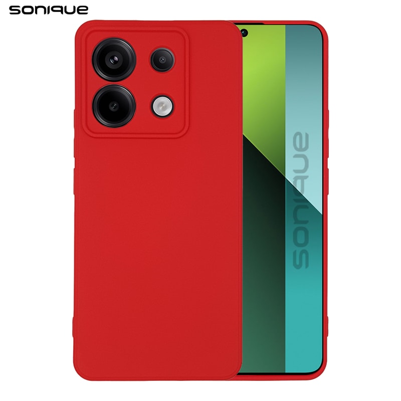 Θήκη Xiaomi Redmi Note 13 Pro 5G/ Poco X6 5G - Sonique Σιλικόνης My Colors - Κόκκινο