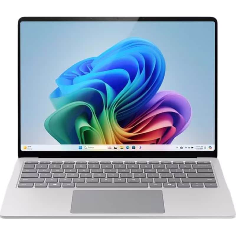 MICROSOFT Microsoft Surface Copilot+ PC 13 (Snapdragon X Plus/16GB/512GB SSD/Qualcomm Adreno/Win11Home) Platinum Laptop