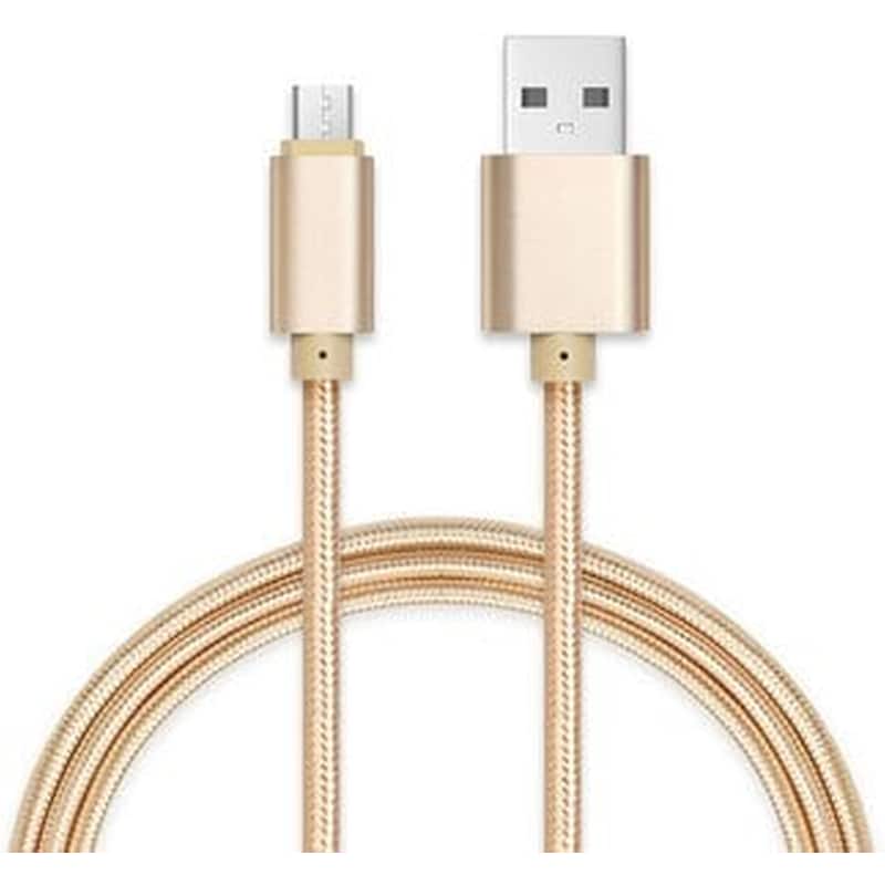 OEM Καλώδιο δεδομένων Oem A2 Usb to Micro Usb 2m - Gold