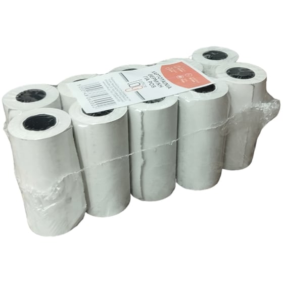 Χαρτοταινία Θερμική Office Log για POS 57 x 30 mm 8 m - 10 τμχ image 1