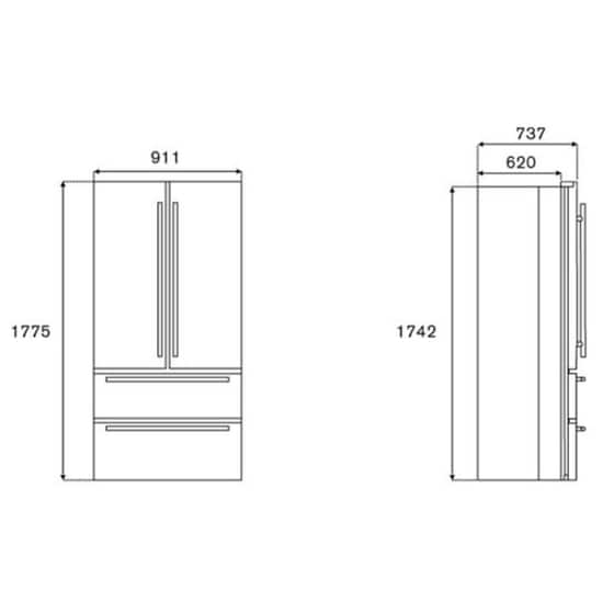 BERTAZZONI REF904FFNXTC MASTER SERIES Total No Frost 636 Lt Inox Ψυγείο Ντουλάπα image 6