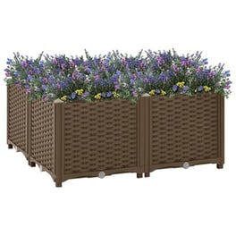 Vidaxl Ζαρντινιέρα 80 X 80 X 38 Εκ. Από Πολυπροπυλένιο
