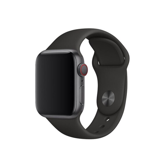 APPLE 44mm Black Sport Band - S/M και M/L image 1