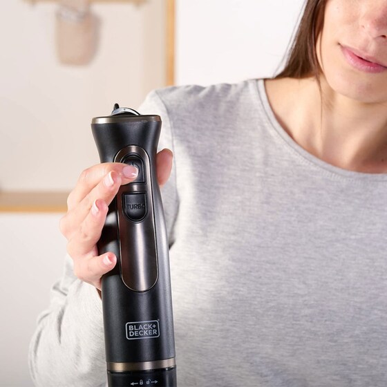 Ραβδομπλέντερ BLACK & DECKER BXHB800E 800 W Μαύρο image 4