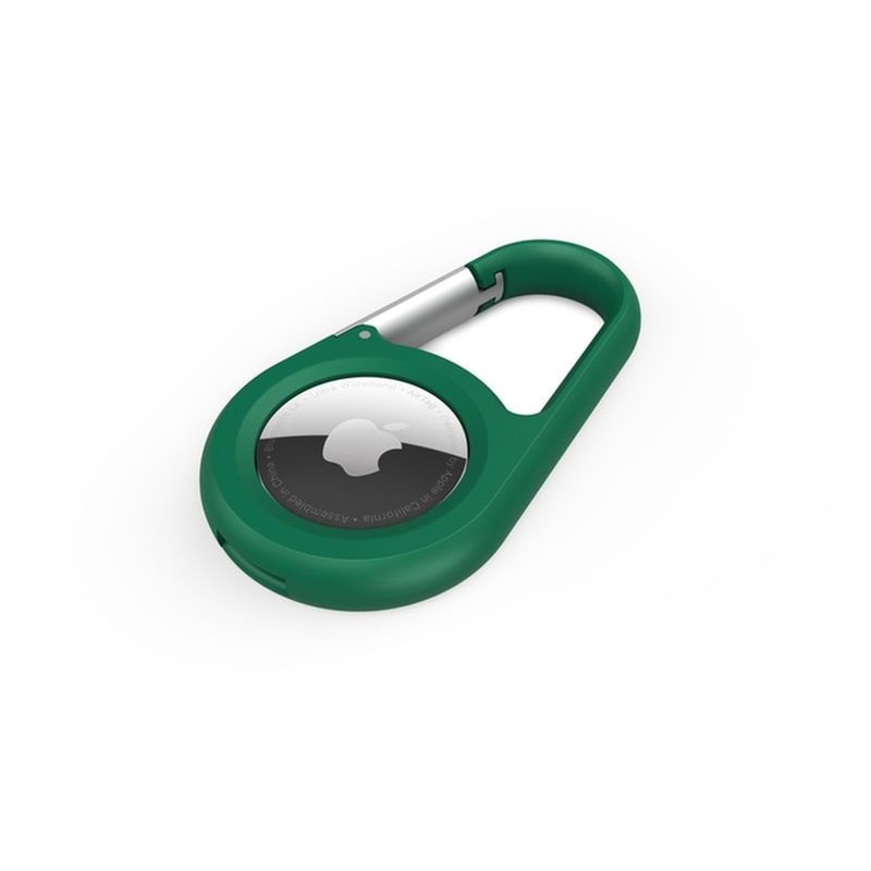 Θήκη Μπρελόκ Belkin Secure Holder with Carabiner για Apple AirTag - Green