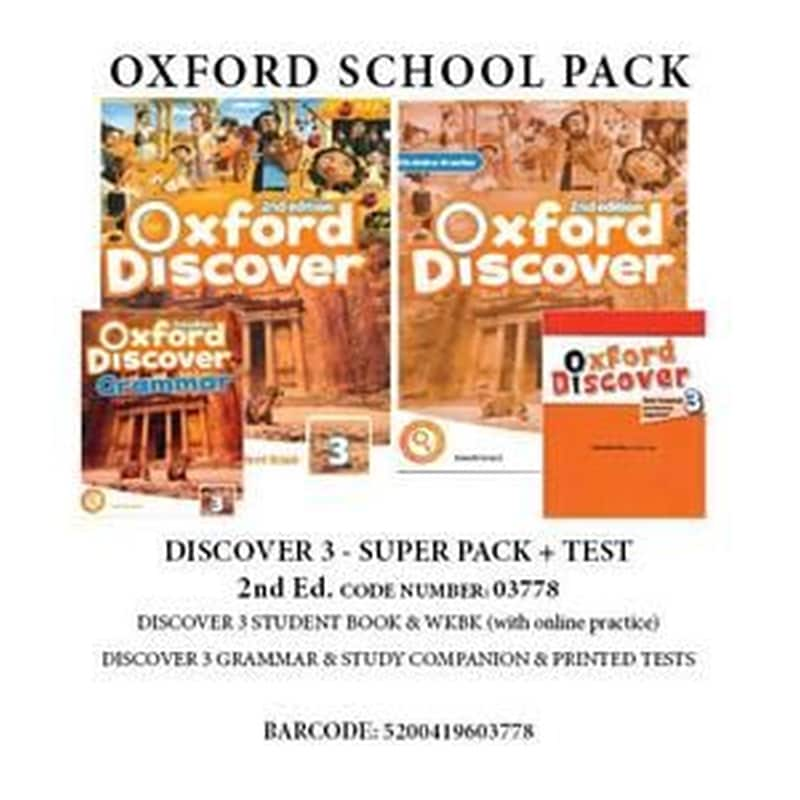 Discover 3 (Ii Ed) Super Pack (+Tests) -