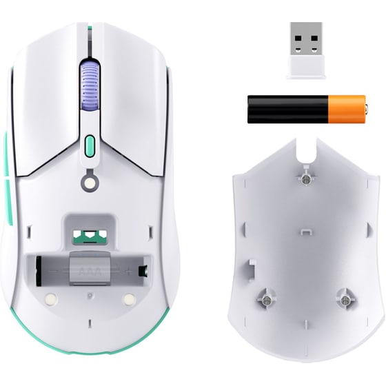 HyperX Pulsefire Haste 2  Core Gaming Ασύρματο Ποντίκι - Λευκό image 6