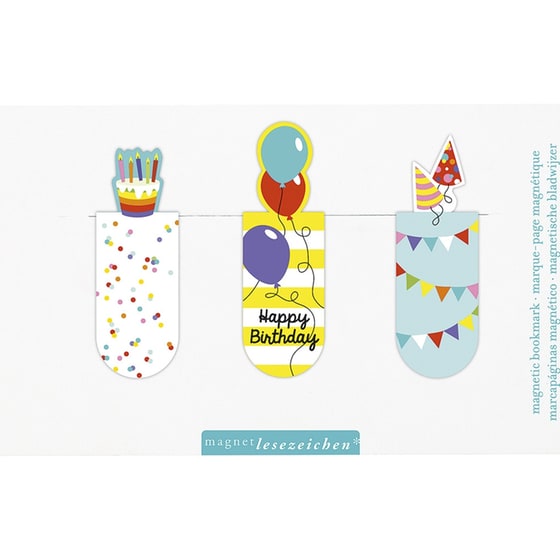 Σελιδοδείκτης Μαγνητικός Happy Birthday Moses image 0