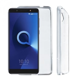 Θήκη Alcatel 3X - Volte-Tel SlimColor Air TPU Back Cover Σιλικόνης - Διάφανη