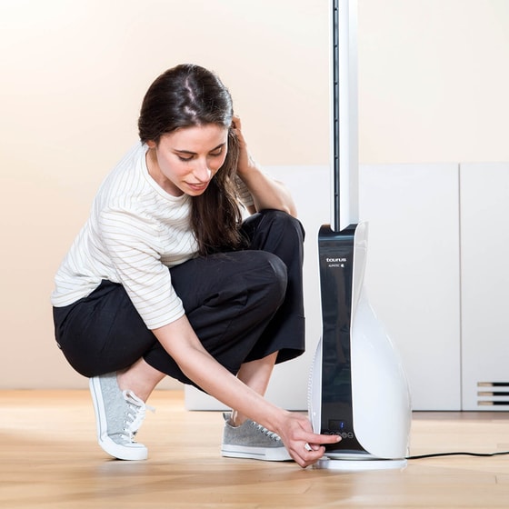 TAURUS Babel Invisible 30W 101cm με Τηλεχειριστήριο Ανεμιστήρας Πύργος image 5