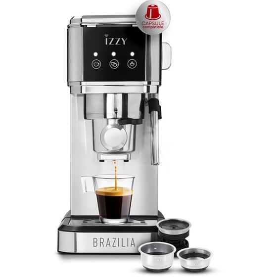 IZZY ΙΖ-6015 1350W 20bar Ημιαυτόματη Μηχανή Espresso image 0