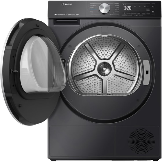 HISENSE DH5S102BB 10kg με Αντλία Θερμότητας Μαύρο Στεγνωτήριο Ρούχων image 2