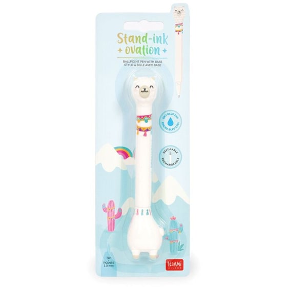 Στυλό Διαρκείας Legami με Βάση Llama Light Blue 1.0mm image 4
