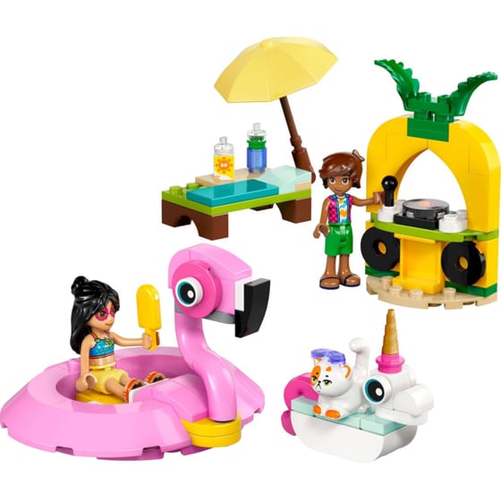 LEGO® Friends Unicorn & Flamingo Pool Party (42658) image 4
