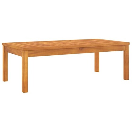 Σετ Σαλόνι Κήπου Vidaxl από Μασίφ Ξύλο Ακακίας με Μαξιλάρια 5 Τμχ - Λευκό image 5