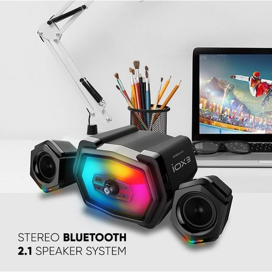 Ηχεία 2.1 Sonic Gear Iox 3 Stereo 12 W - Μαύρα image 2