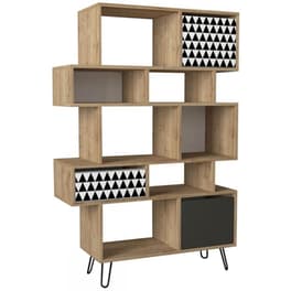 Βιβλιοθήκη ArteLibre Match Μοριοσανίδα 95x150 cm - Καφέ