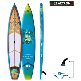 Συμπαγής Σανίδα SUP Aztron 381 x 76 - Μπλε
