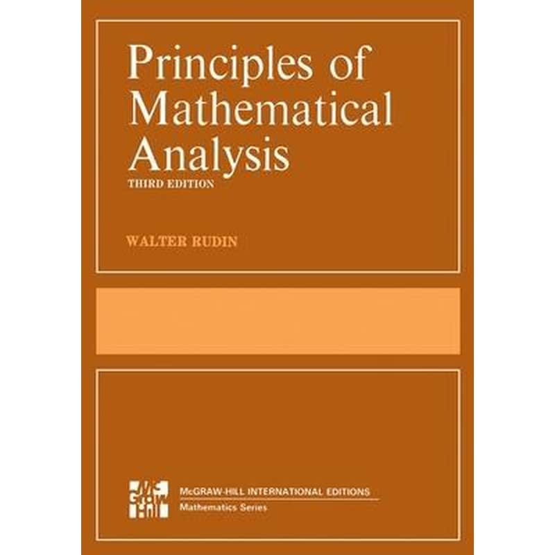 Principles of Mathematical Analysis (Intl Ed)