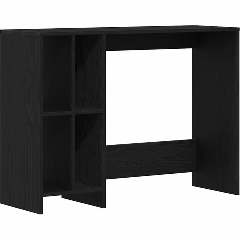 Γραφείο VidaXL από Επεξεργασμένο Ξύλο 102,5x35x75 cm - Μαύρη Οξιά