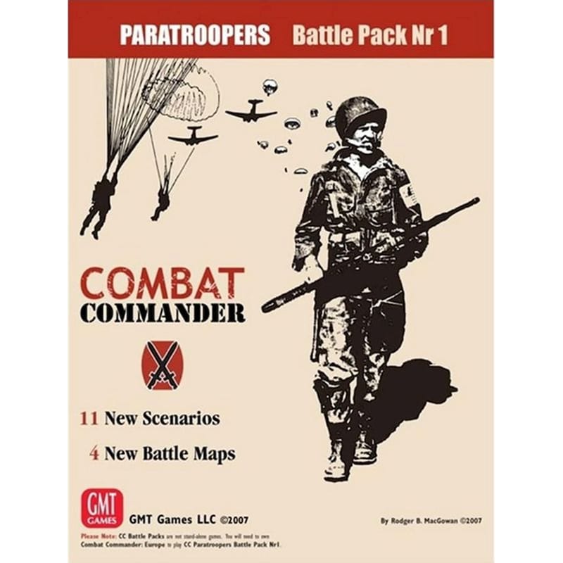 GMT GAMES Επιτραπέζιο Παιχνίδι GMT Games Combat Commander Bp #1 Paratroops 3rd Printing