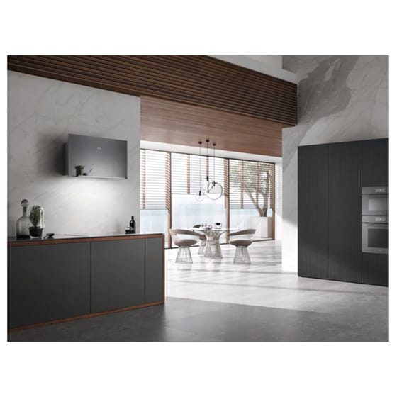 MIELE DA 9091 W Screen GRGR 90cm Μαύρο Απορροφητήρας Καμινάδα Τζάκι image 1