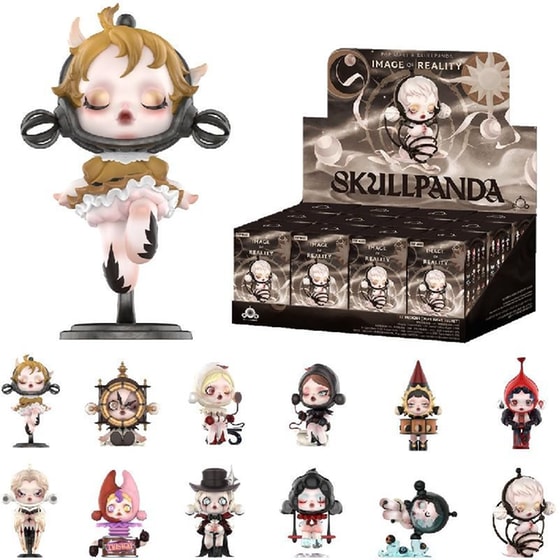 Φιγούρα Pop Mart Skullpanda Image Of Reality Series Blind Box image 2