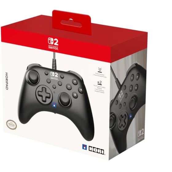 Hori Horipad Turbo Nintendo Switch 2 Controller - Black image 5