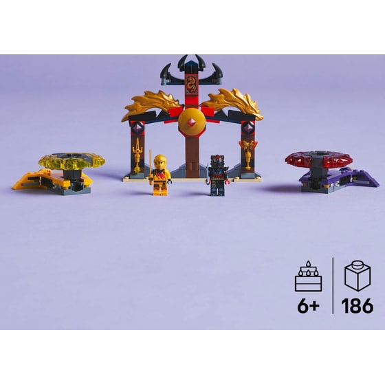 LEGO® NINJAGO® Πακέτο Μάχης με Σβούρες Σπιντζίτσου Δράκους (71826) image 2