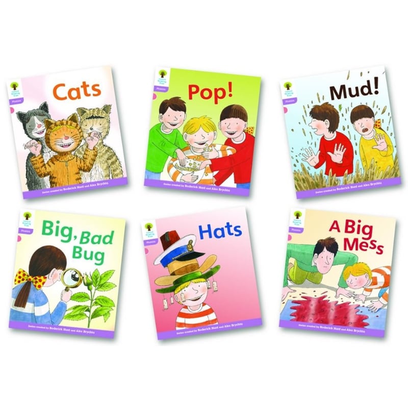 Oxford Reading Tree: Level 1+: Floppys Phonics Fiction: Pack of 6