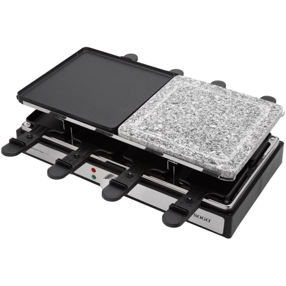 SOGO BAR-SS-10387 2000 W Μαύρο Ηλεκτρική Ψηστιέρα image 5