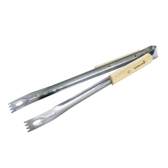 Barbecook Λαβίδα Ανοξείδωτη Με Ξύλινη Λαβή 40cm. image 0