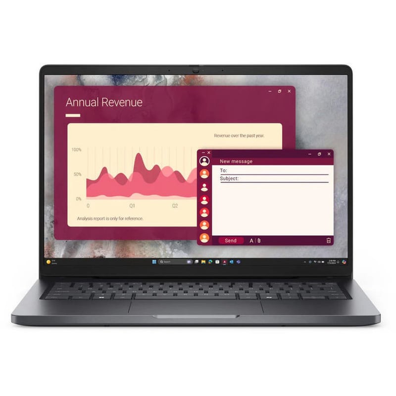 Dell PC14250 14 FHD+ IPS (Intel Core 5-120U/8 GB/512GB SSD/Intel Graphics/Win11Pro) Laptop DELL