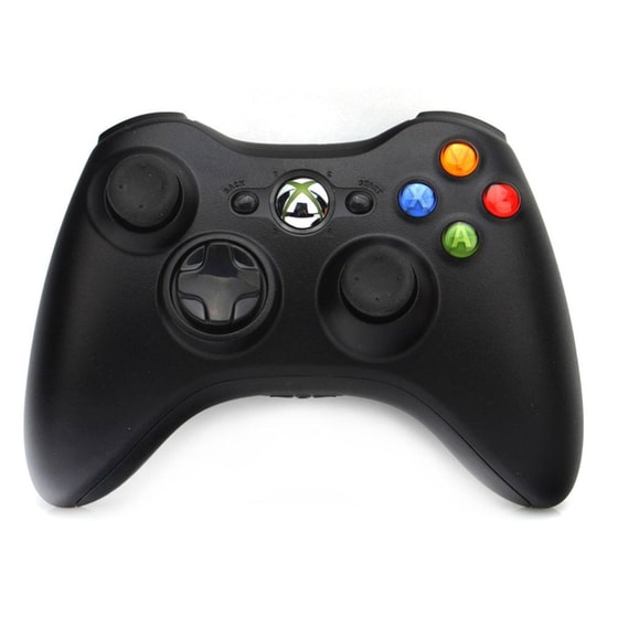Microsoft Xbox 360 - Ασύρματο Χειριστήριο Xbox 360 Μαύρο image 0