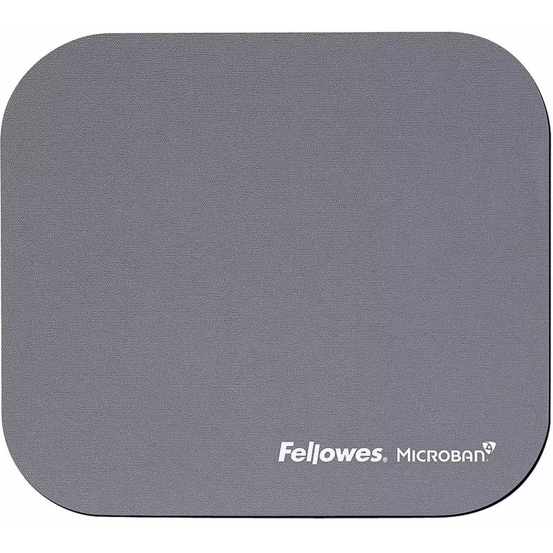 Fellowes Microban Mouse Pad 234mm - Silver