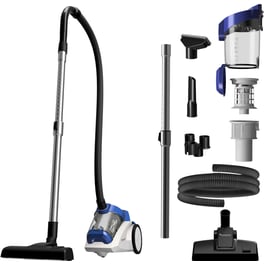 TURBOTRONIC TT-CV04 1400 W με Κάδο 4 L Ασημί/Μπλε Ηλεκτρική Σκούπα
