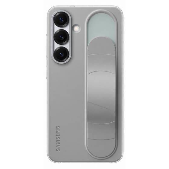 Θήκη Samsung Galaxy S25 - Samsung Standing Grip Case - Gray image 1