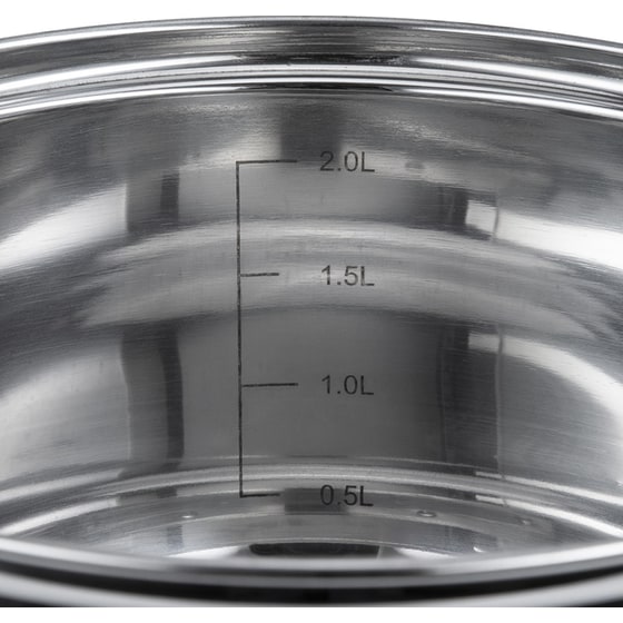 Κατσαρολάκι Ρηχό RESTO 92002 Casserole από Ανοξείδωτο Ατσάλι 18 cm 2.6 L Inox image 5