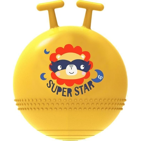 Fisher-Price Μπάλα Χοπ Χοπ Super Bouncy Ball with Foot Pump -Tυχαία Επιλογή (45cm) image 3