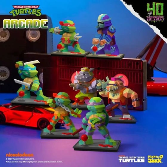 Φιγούρα Mighty Jaxx Arcade: Teenage Mutant Ninja Turtles Blind Box image 1