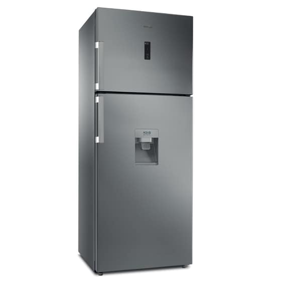 WHIRLPOOL WT70E 832 X AQUA Total No Frost 419 Lt Optic Inox Δίπορτο Ψυγείο image 1
