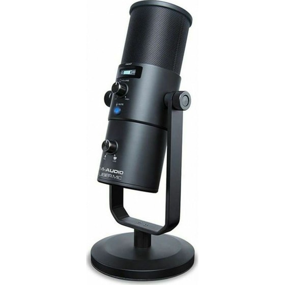 Πυκνωτικό Μικρόφωνο Multipattern M-Αudio Uber USB - Μαύρο image 1