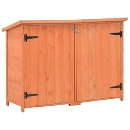 Vidaxl Αποθήκη Κήπου 120 X 50 X 91 Εκ. Ξύλινη
