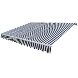 Τέντα Vidaxl Αλουμίνιο Χειροκίνητη 300cm - Μπλε/Λευκό