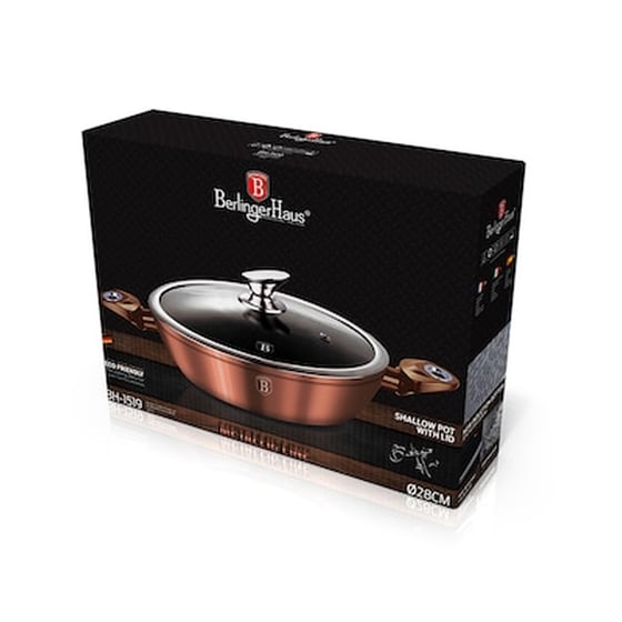 Αντικολλητική Ρηχή Κατσαρόλα Berlinger Haus Bh-1519n image 1