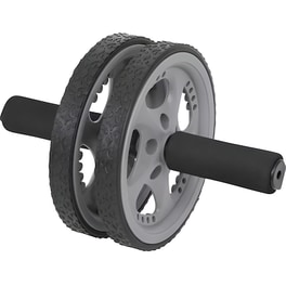 Ρόδα Κοιλιακών Amila 44072 Ab Slider  18x26 cm - Γκρι/ Μαύρο